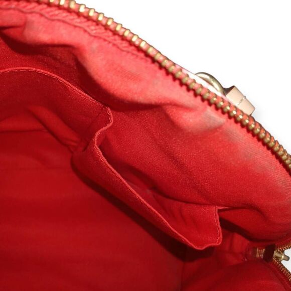 Coach Peyton Floral Cora Domed Satchel, Pink & Red #F31341 EUC. - Picture 11 of 12